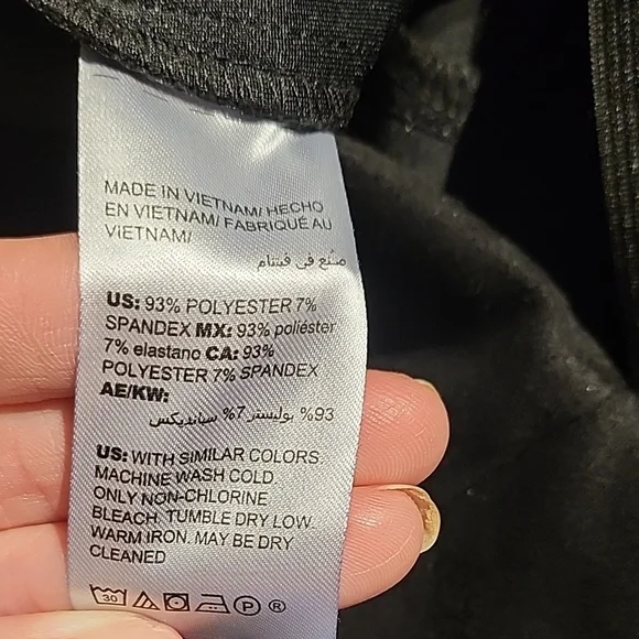 Chico's Black Straight Leg Pants - Picture 3 of 12